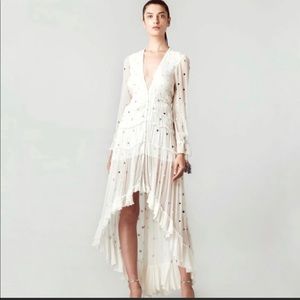 Rococo Sand White Dress size Small NEW WITHOUT TAG